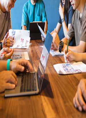 打ち合わせ風景